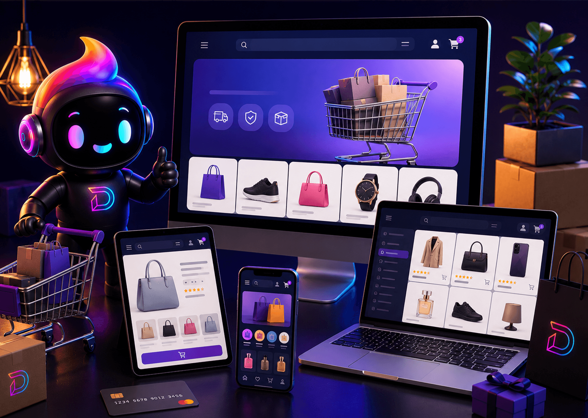 E-Ticaret Sitesi Tasarım